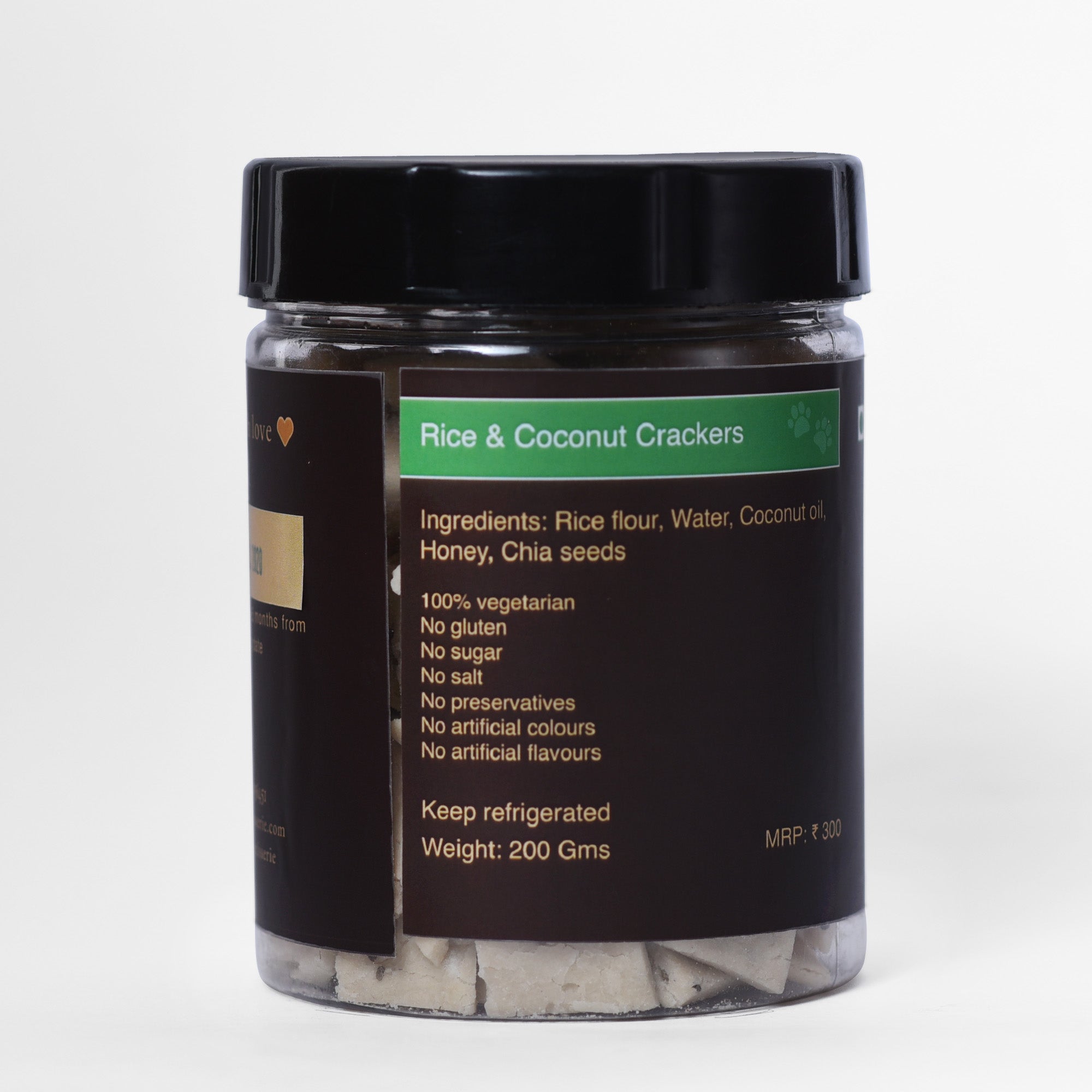 Rice and Coconut Crackers