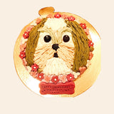 Shih Tzu Face Cake