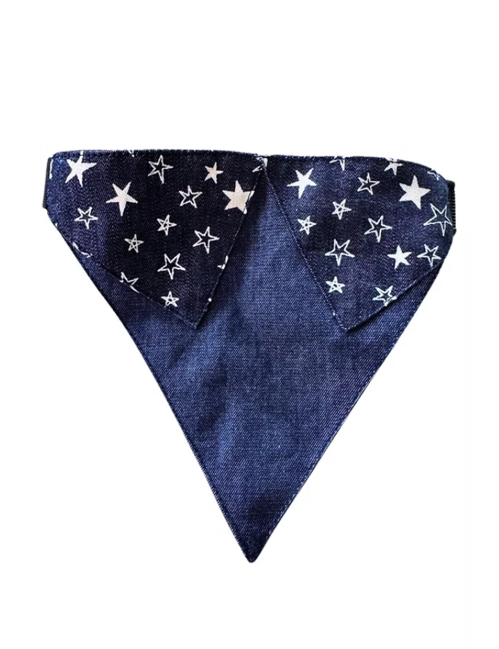 Starry Days Denim Bandana