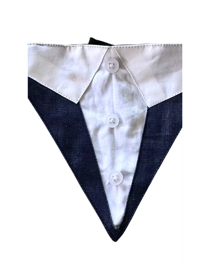 Suit Up Denim Bandana